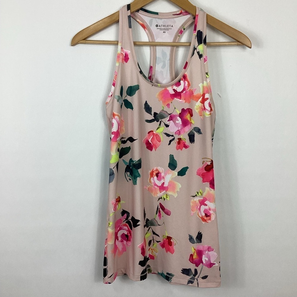 Athleta Shanti Print Tank Top Size XS